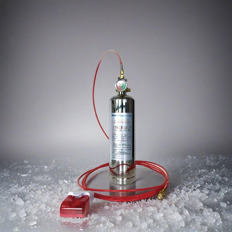 Sistema de Supresión de Incendios de Acero Inoxidable para Gabinetes Eléctricos - Color Rojo
