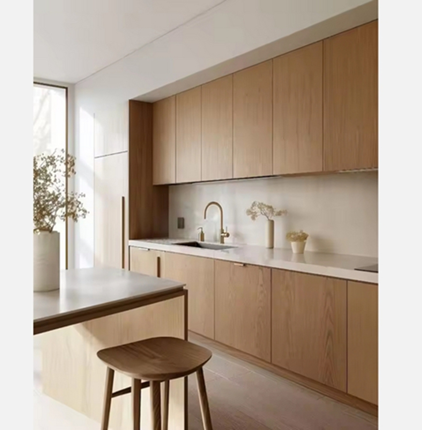 Gabinetes de cocina de metal con isla, conjunto de muebles de acero inoxidable moderno, diseños de gabinetes de cocina de aluminio modulares, fabricados en China