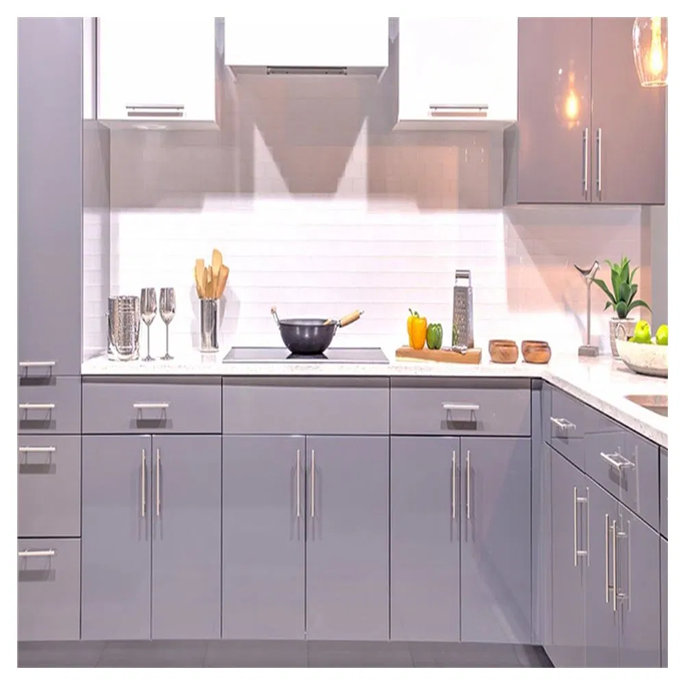 Precio de fábrica de Cbmmart Armarios de cocina de acero inoxidable Muebles de cocina pequeños con el mejor precio