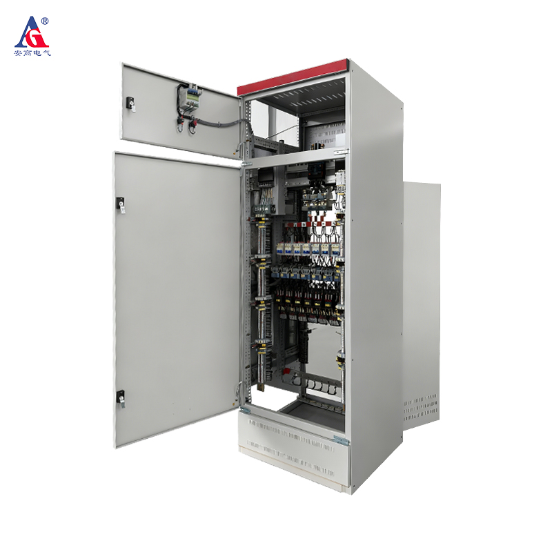 Gabinete de distribución eléctrica de potencia AC de bajo voltaje de metal de acero inoxidable Ggd