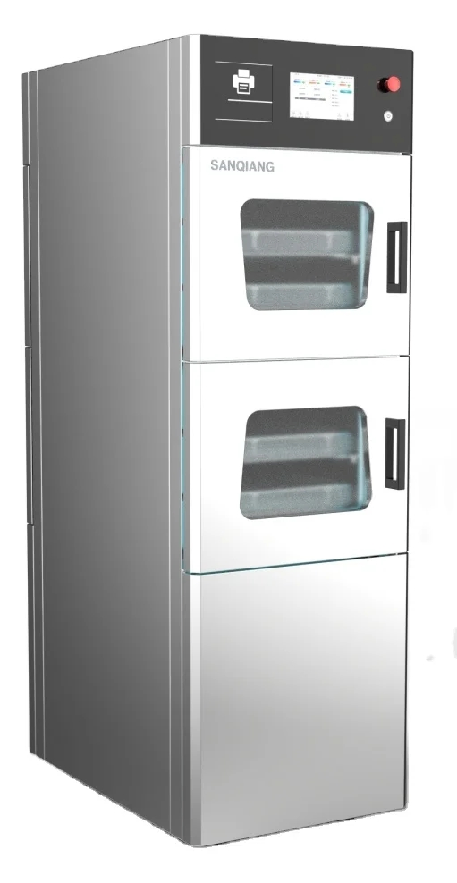 Gabinete de Secado al Vacío Médico, Doble Cámara de Acero Inoxidable, Secado de Instrumentos a Baja Temperatura