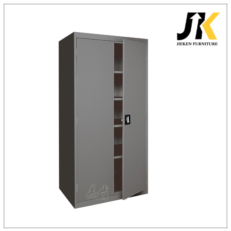 Armario alto de acero inoxidable Godrej barato con puerta de empuje y tirón