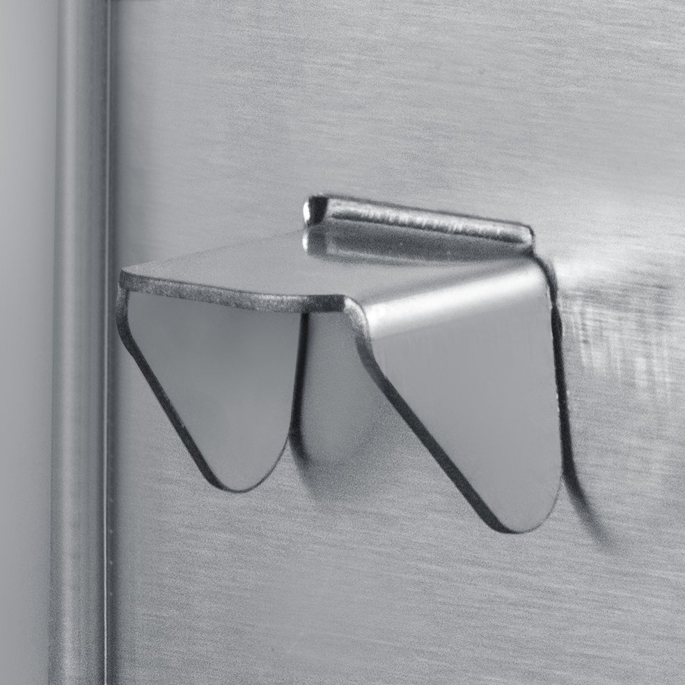 800mm Longitud Armario de Pared de Acero Inoxidable para Uso en Cocina Comercial con Diseño Abierto