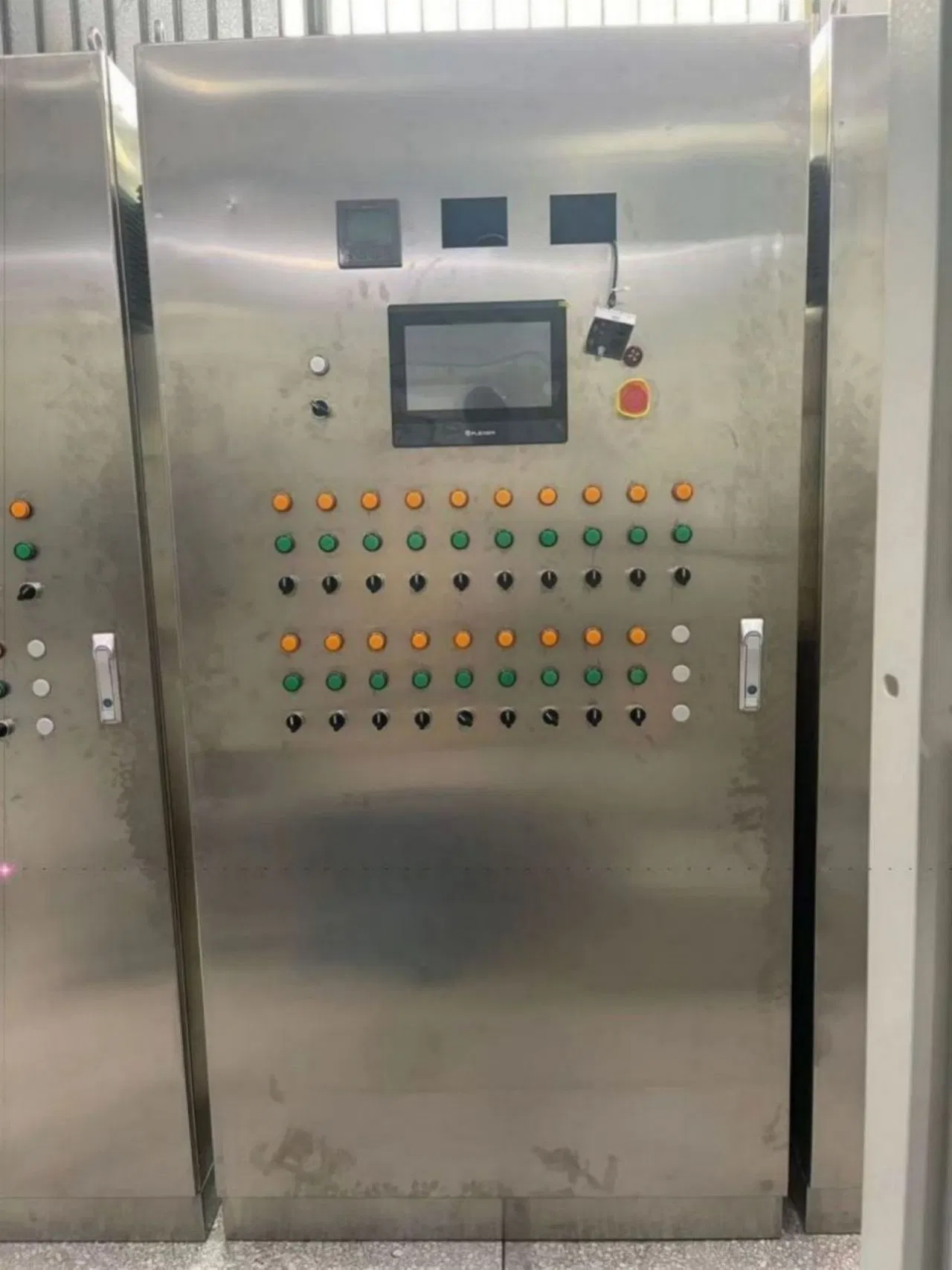 Caja de control eléctrico de ventilador con control remoto de acero inoxidable para exteriores, bajo voltaje