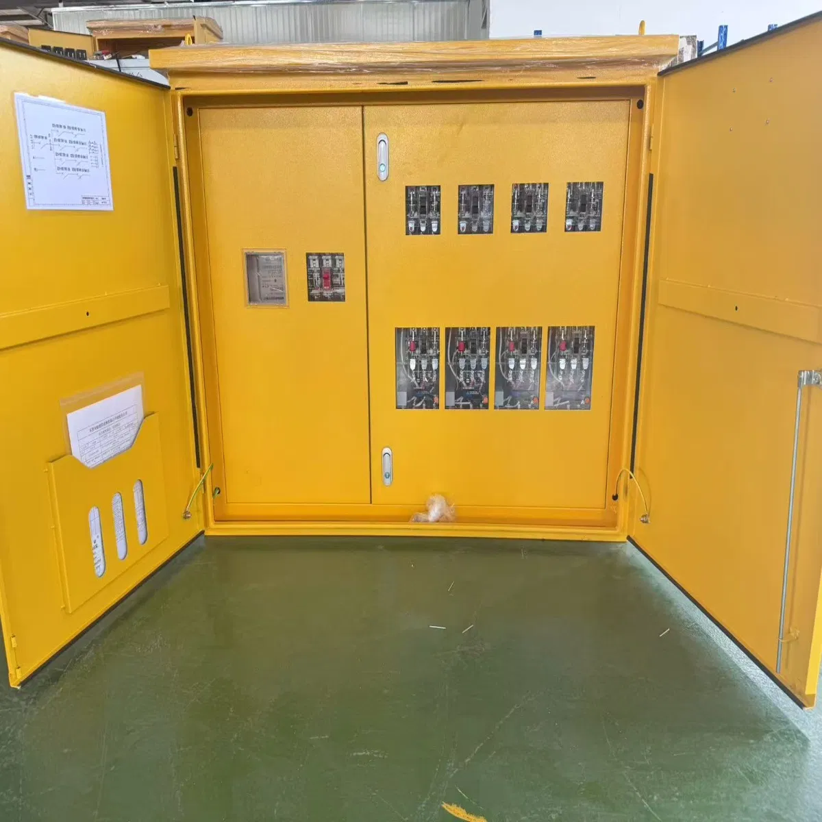 Gabinete de conmutación de bajo voltaje de acero inoxidable para exteriores