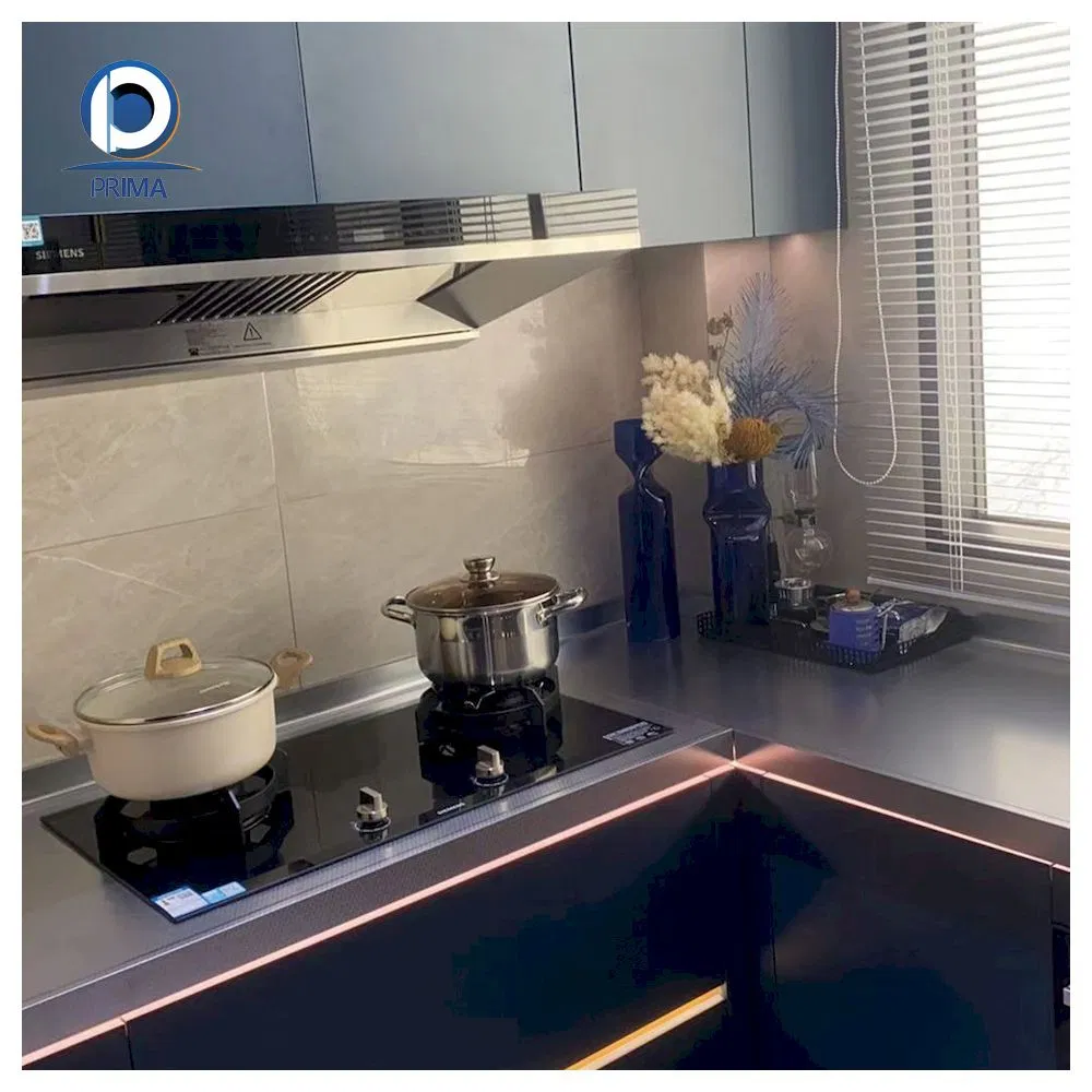 Gabinetes de Cocina de Acero Inoxidable para Exterior - Alta Durabilidad y Diseño de Almacenamiento Práctico