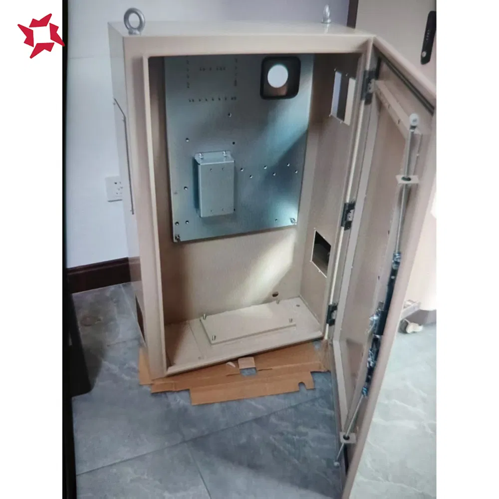 Gabinete de control eléctrico de distribución de potencia de metal de bajo voltaje de acero inoxidable duradero