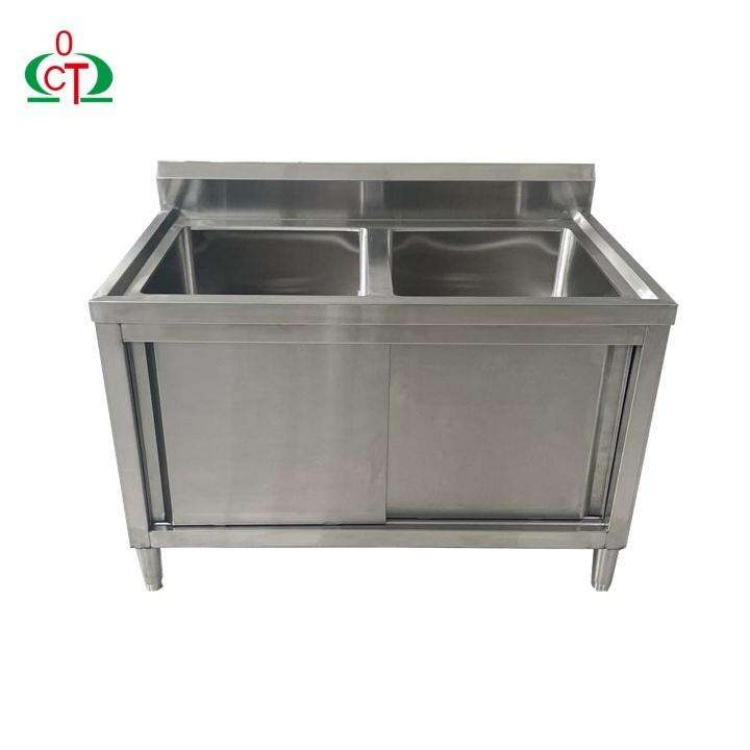 Fregadero de tazón instalación independiente fregadero de acero inoxidable de granito Changtai gabinete