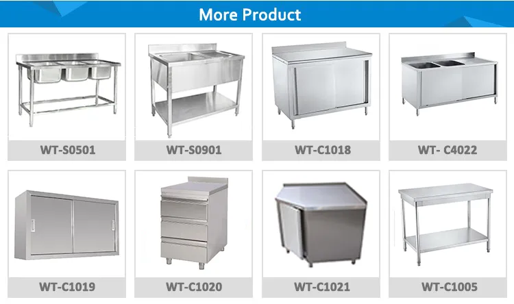 Gama de productos de acero inoxidable
