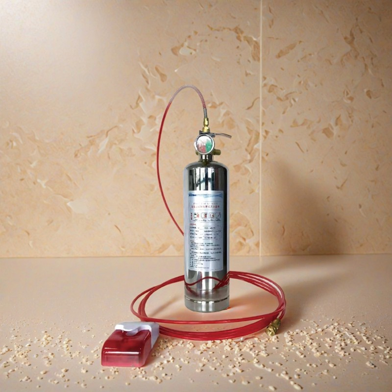 Sistema de Supresión de Incendios de Acero Inoxidable para Gabinetes Eléctricos - Color Rojo