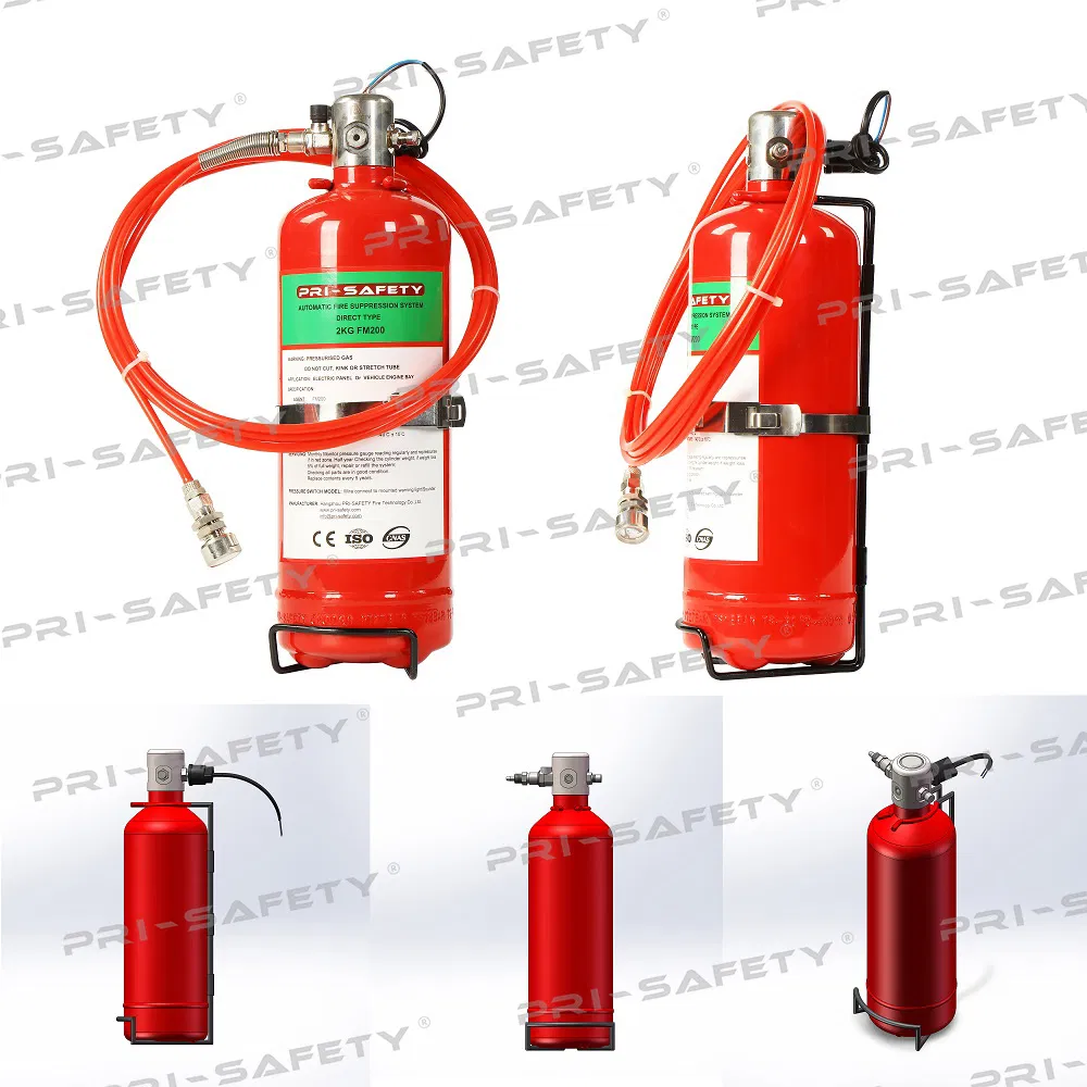 Sistema de Protección Contra Incendios Eléctricos Sistema de Supresión de Incendios Automático Basado en Tubos DLP para Gabinetes de Baterías de UPS y Paneles Eléctricos