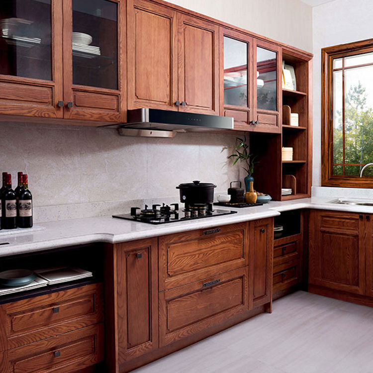 Nuevo perfil de aluminio, acero inoxidable, despensa modular, cocina de estilo moderno, armario de cocina