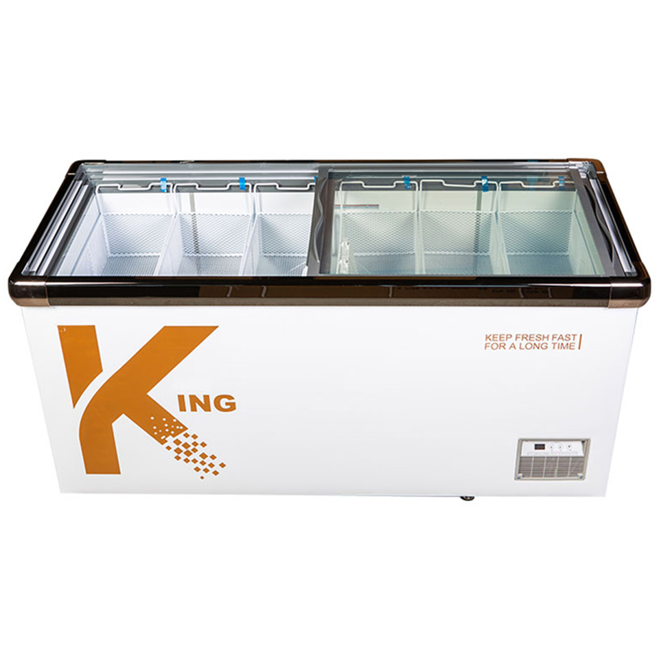 Refrigerador de mariscos de acero inoxidable a prueba de óxido, armario de almacenamiento en frío para cocina comercial