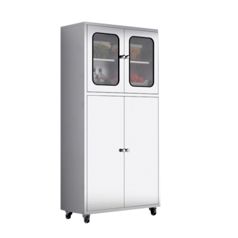 304 Archivador de metal de acero inoxidable Gabinete de almacenamiento de metal