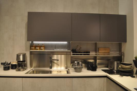 Fregadero de acero inoxidable de doble tazón con escurridor para muebles de cocina