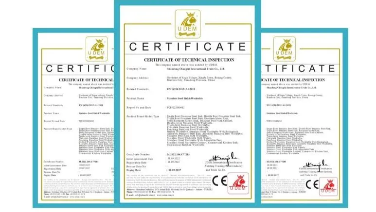 Certificados de calidad