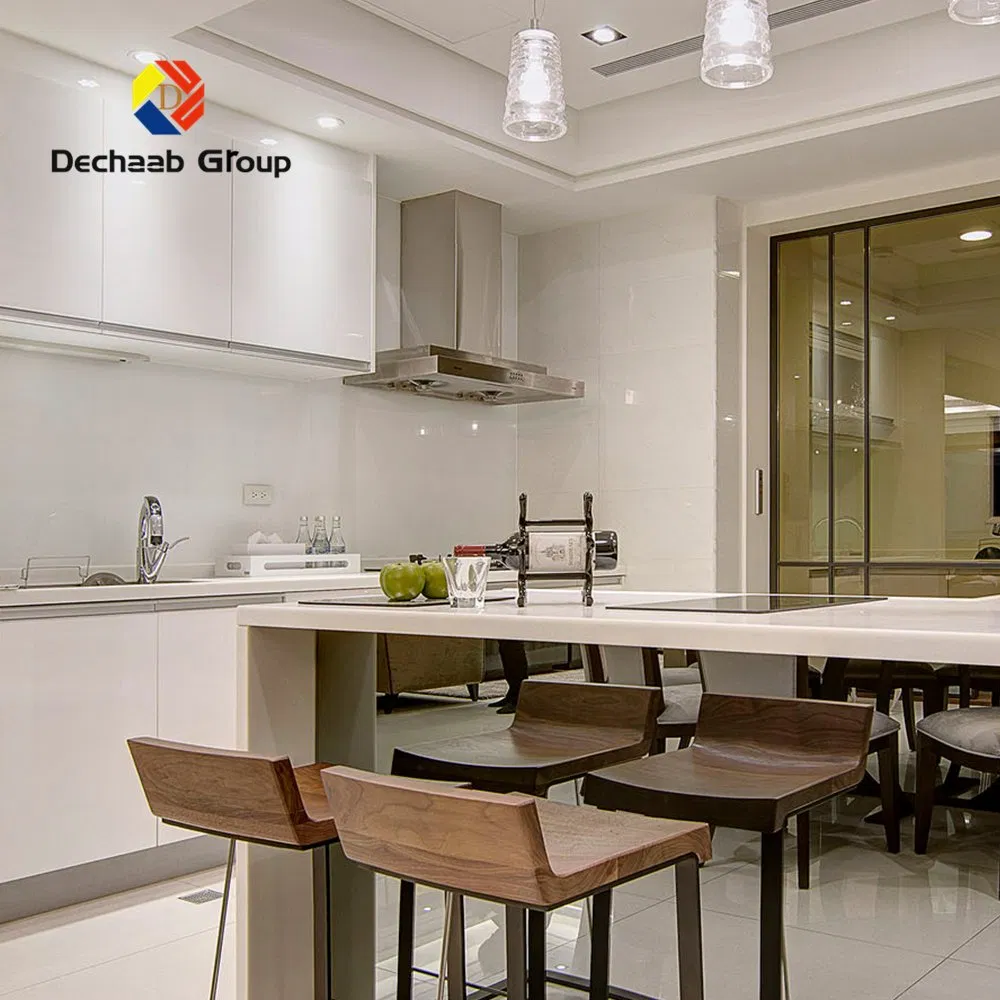 Gabinetes de despensa de acero inoxidable para cocina con montaje en pared