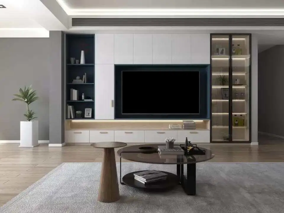 Muebles de diseño moderno de Italia, armario de cocina de acero inoxidable con laca
