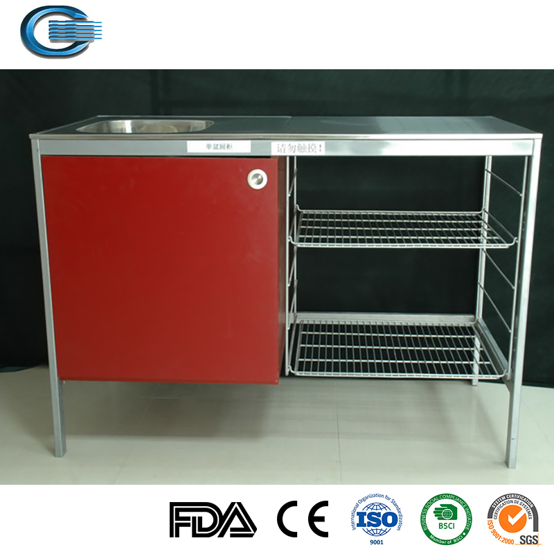 Gabinetes de cocina de acero inoxidable laminado blanco suave de alta gama Huasheng con isla