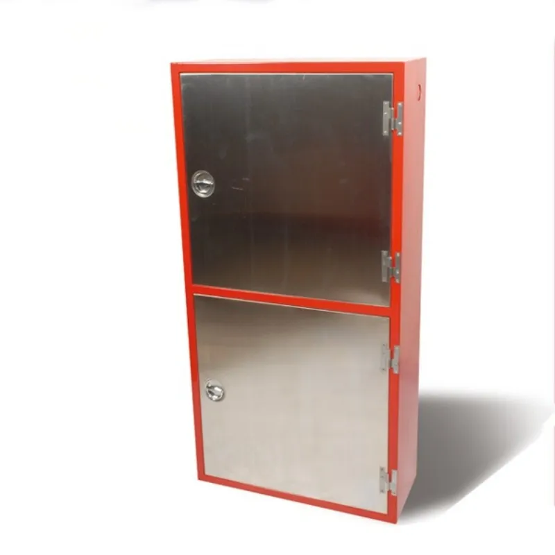 Gabinete de manguera de incendio acero inoxidable