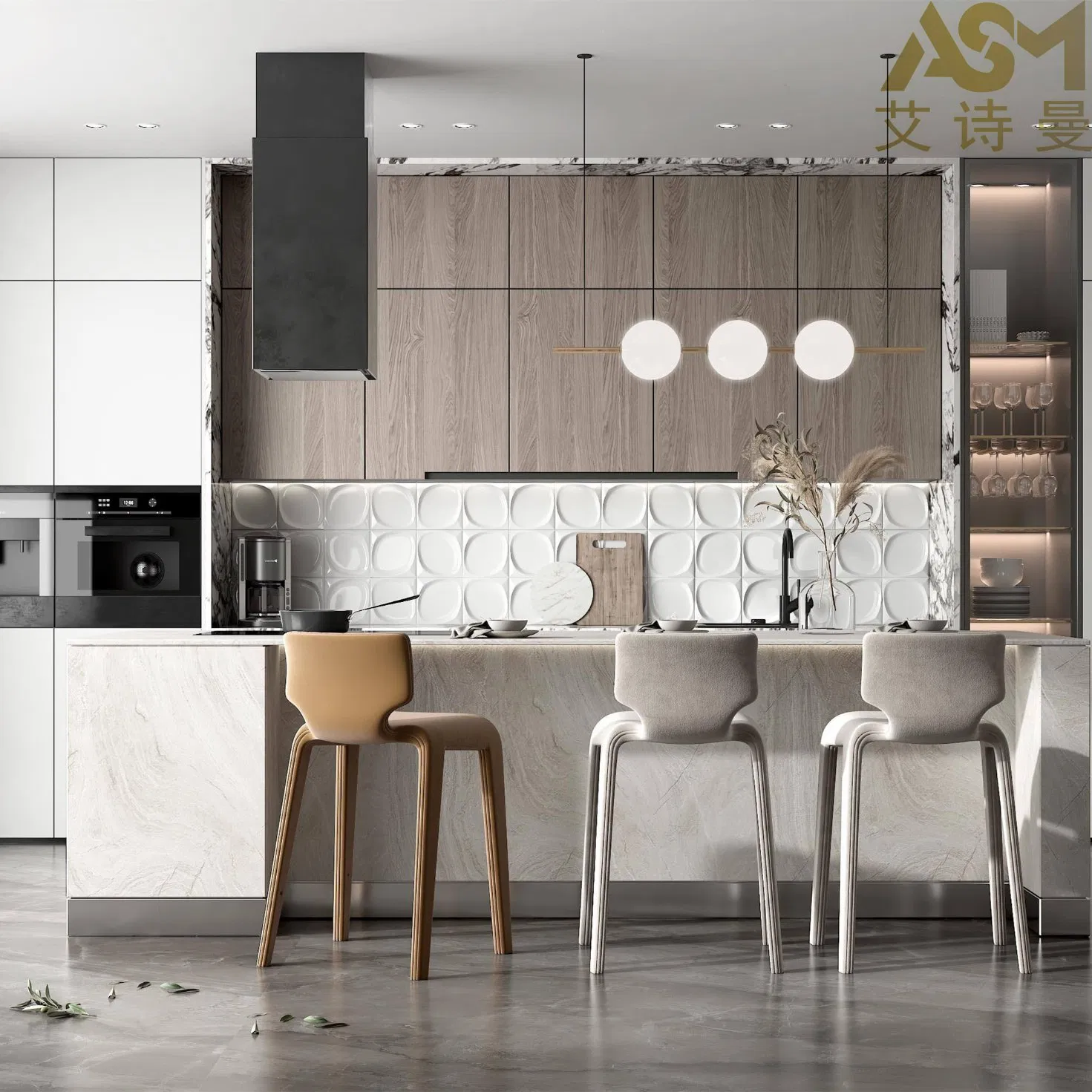 Gabinete de Acero Inoxidable de Grado Alimentario 304 - Duradero, Ecológico y Sin Olores Gabinete de Cocina Modular Moderno para Exterior