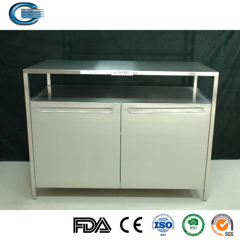 Gabinetes de cocina de acero inoxidable laminado blanco suave de alta gama Huasheng con isla