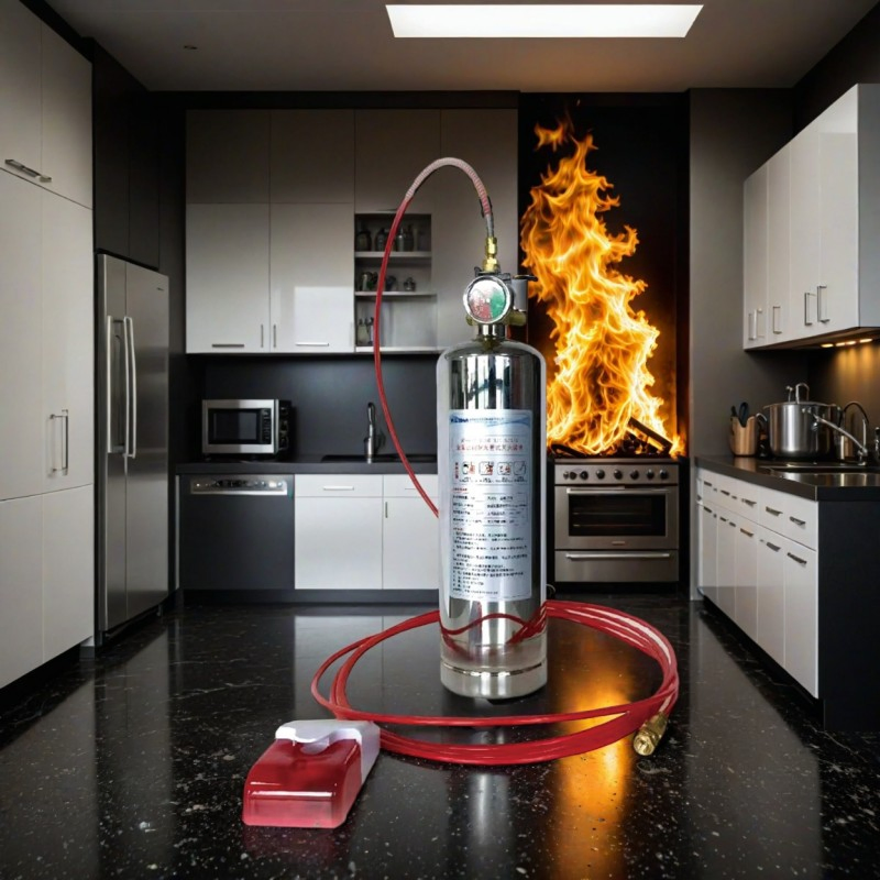 Fk-5-1-12 Sistema de Detección de Incendios por Tubo para Gabinetes de Telecomunicaciones