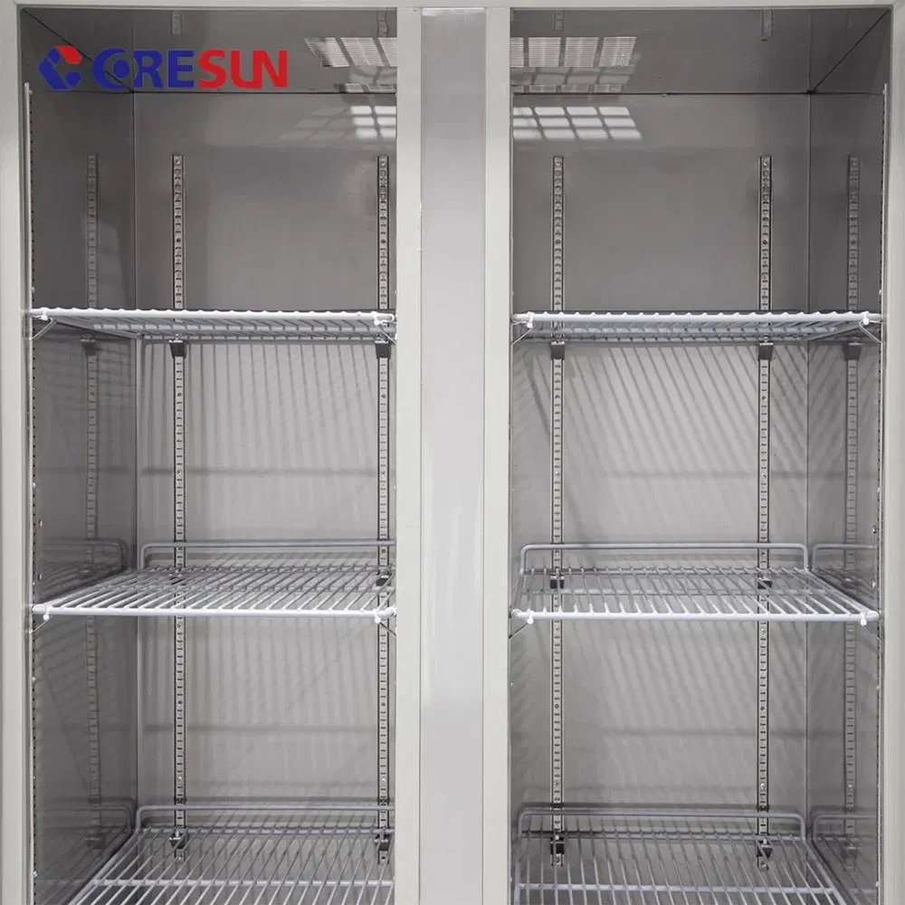 Gabinetes de exhibición refrigerados altos para uso en catering de hospitalidad