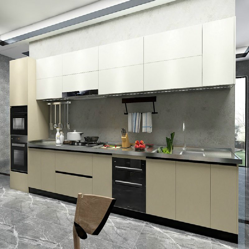 DIY solución modular de acero inoxidable 304 Diseño de armarios de cocina