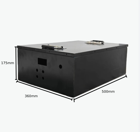 Caja de almacenamiento de batería de metal de acero inoxidable y aluminio personalizada para interiores