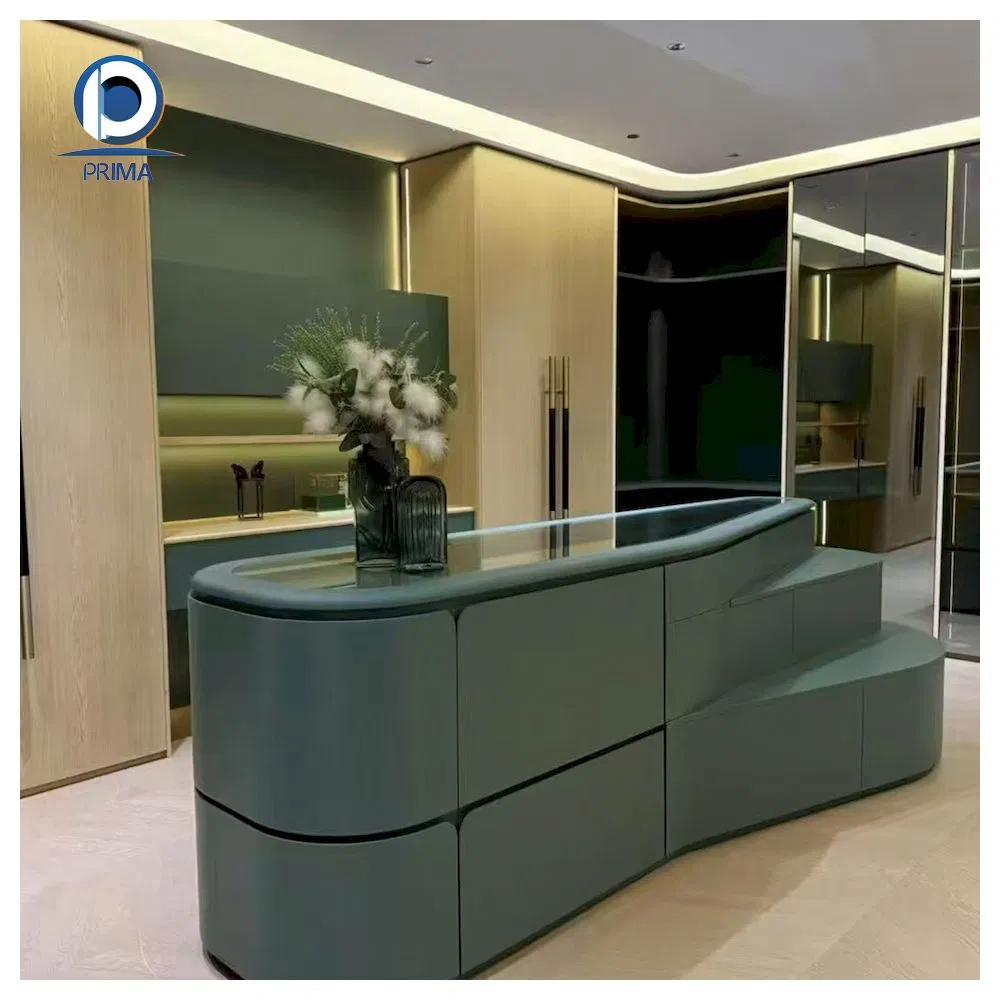 Gabinete de cocina de acero inoxidable personalizado para proyectos de hoteles, apartamentos y residenciales
