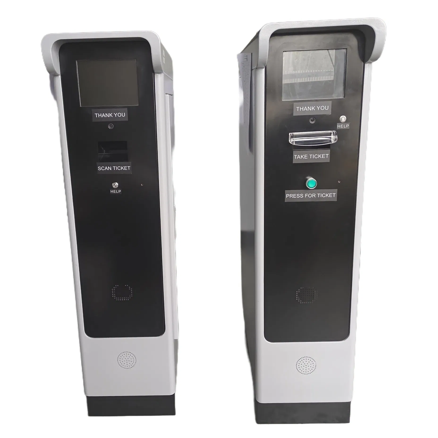 Máquina de boletos impermeable con gabinete de acero inoxidable para sistema de estacionamiento al aire libre