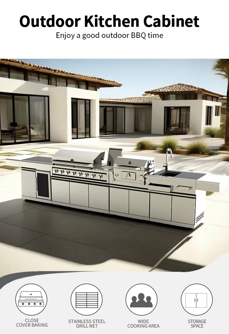 Parrillas de barbacoa modulares modernas
