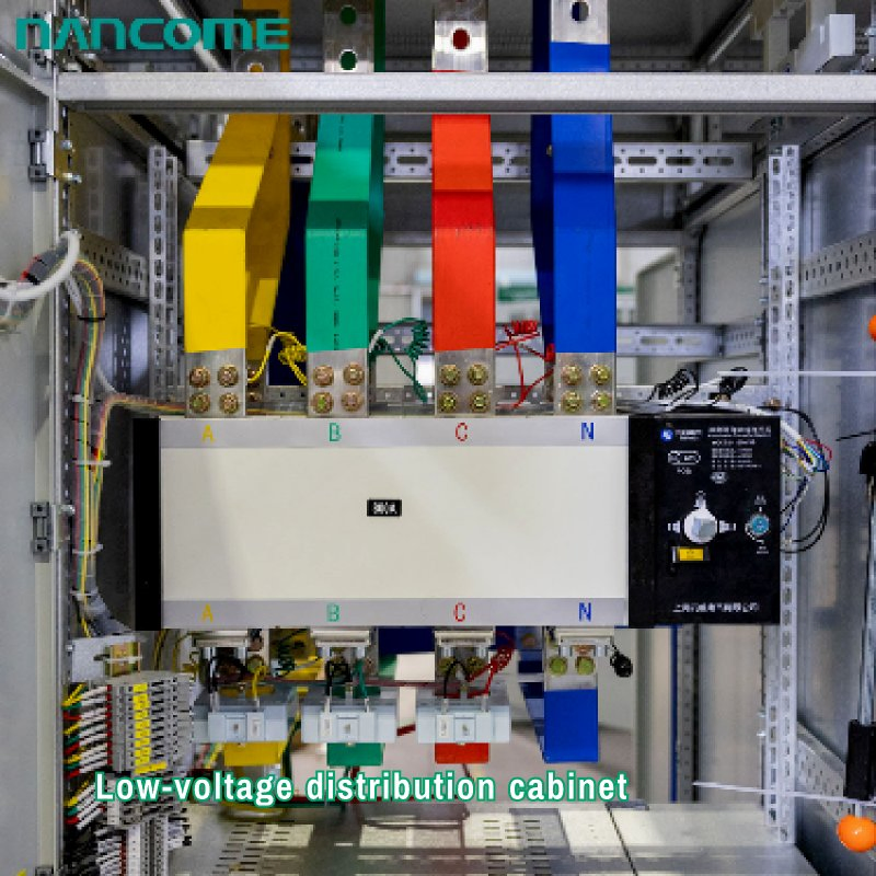 Panel Eléctrico de Baja Tensión Nancome para Sistema de Distribución Gabinete de Acero Inoxidable