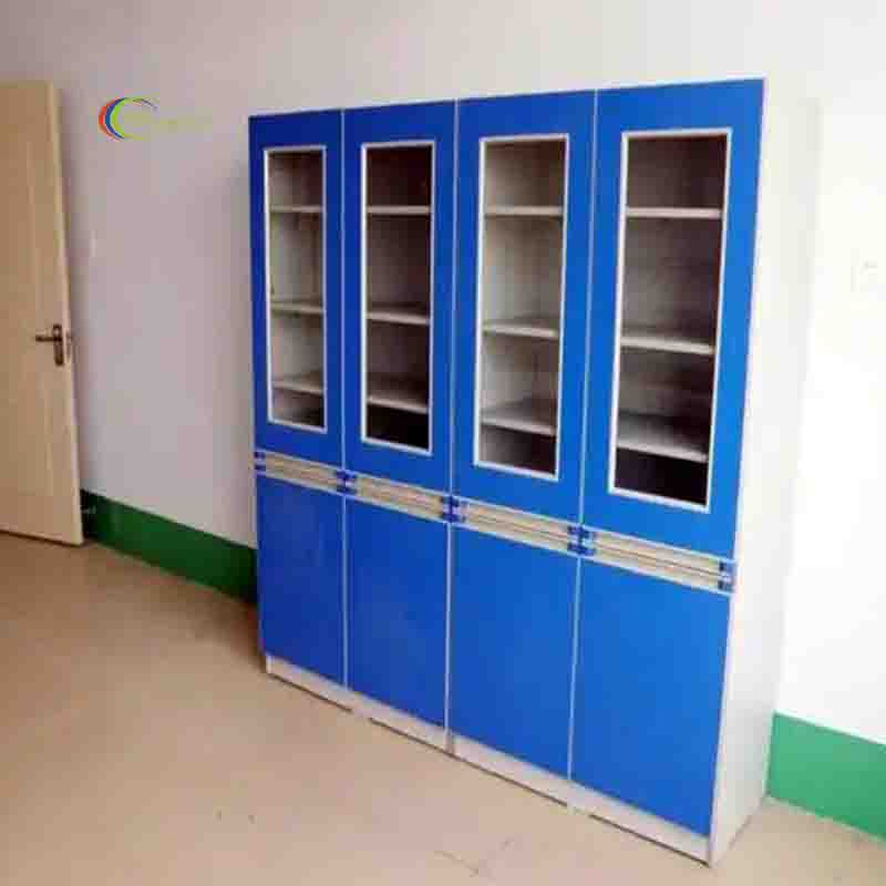 Mueble de trabajo montado en la pared para hospitales, gabinete de tratamiento de desechos para clínicas, gabinete de acero inoxidable