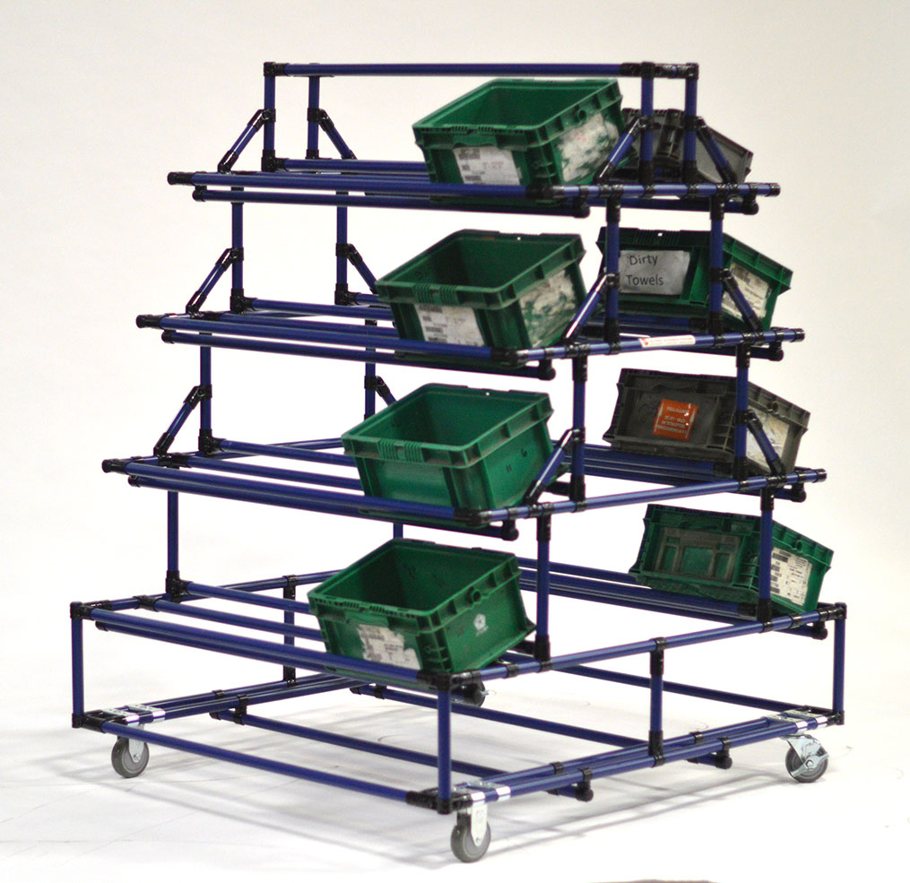 Fabricación de tubos y tuberías ligeras para banco de trabajo / línea de producción, ensamblaje de banco de trabajo, muebles de fábrica, mesa de equipo de cocina, estación de trabajo con cinta transportadora