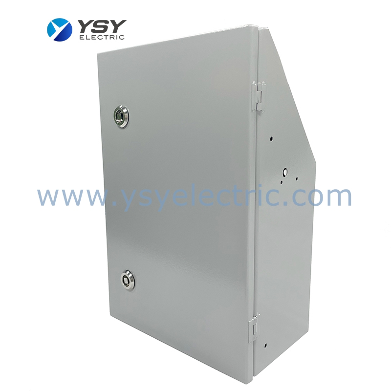 Armario de Metal Montado en la Pared de Acero Inoxidable de Aluminio Impermeable para Exterior IP65