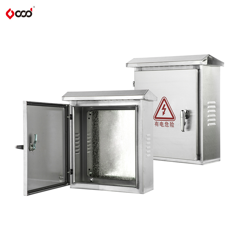 Gabinete de acero inoxidable montado en la pared para el alojamiento del sistema de control