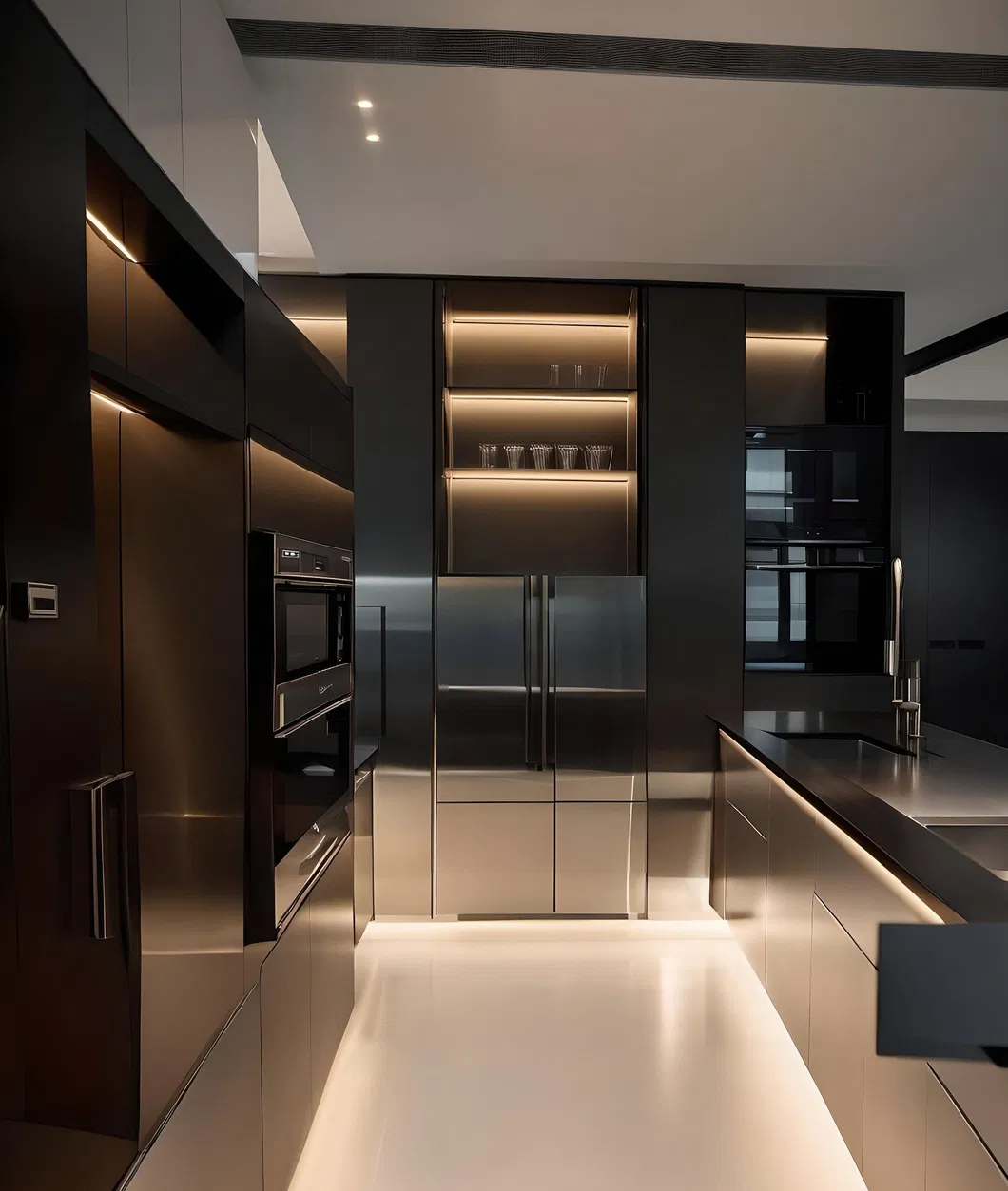 Gabinete de cocina moderno
