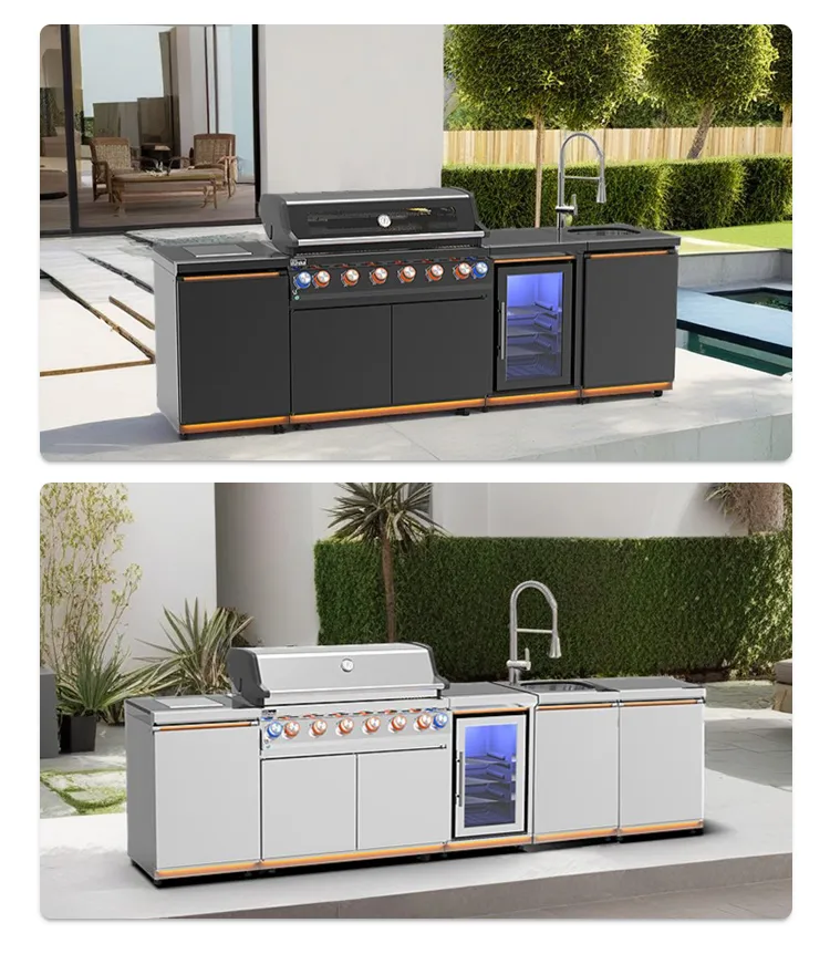 Cocina exterior vista 7