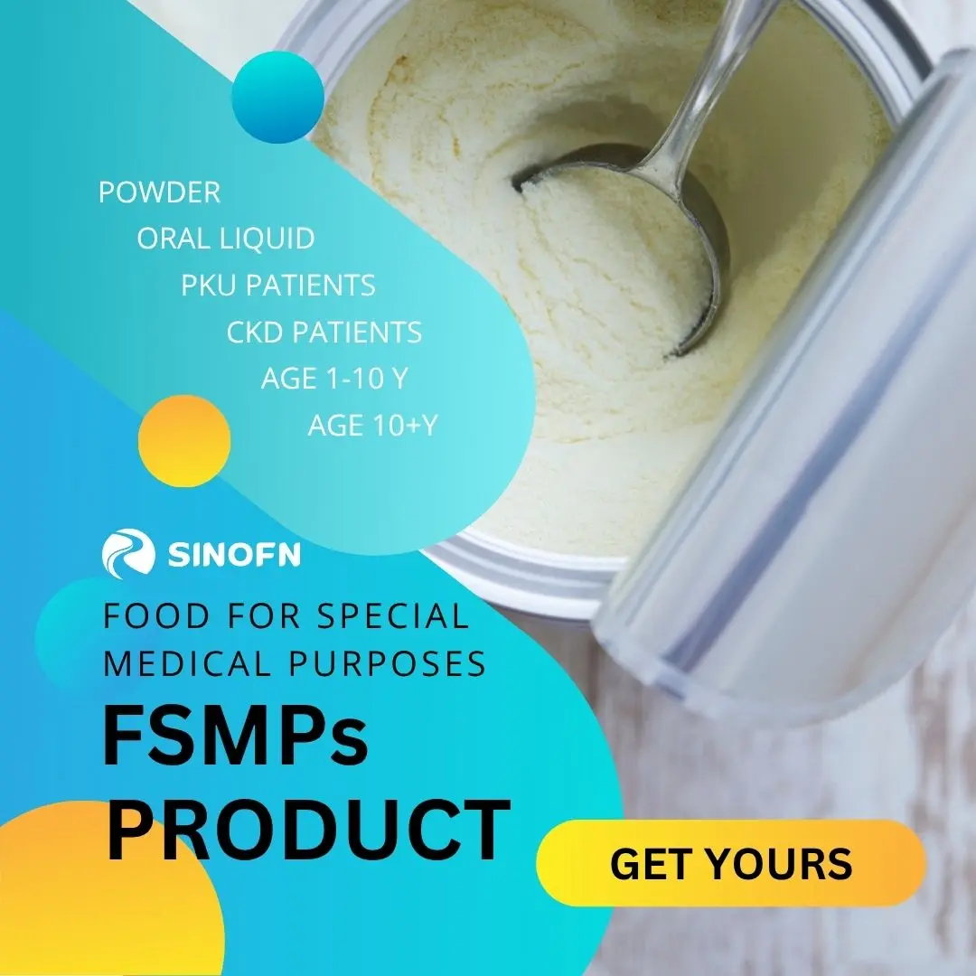 OEM Supplements of PKU-Foods for age from 1 to 10 with Phenylketonuria
