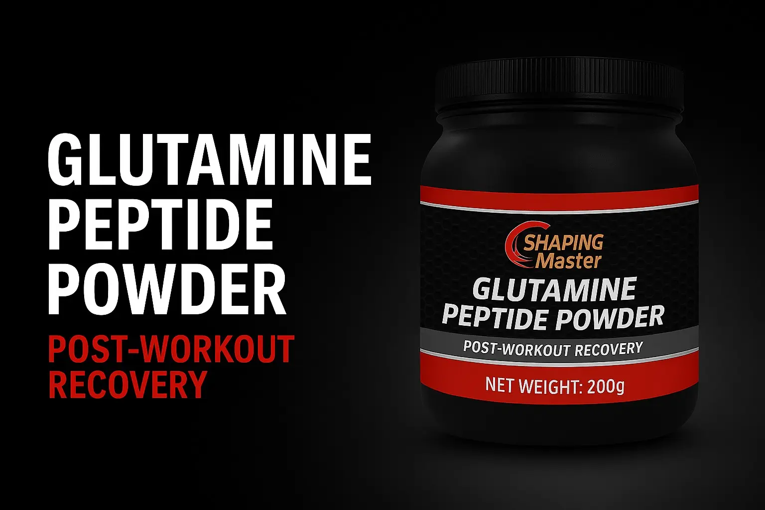 Custom SHAPING MASTER® Glutamine Peptide Powder – 200g Manufacturer, Supplier