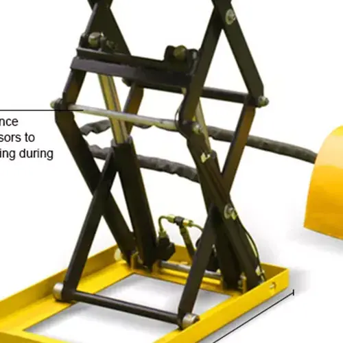 Imported high quality pump station for smooth and powerful lifting of goods