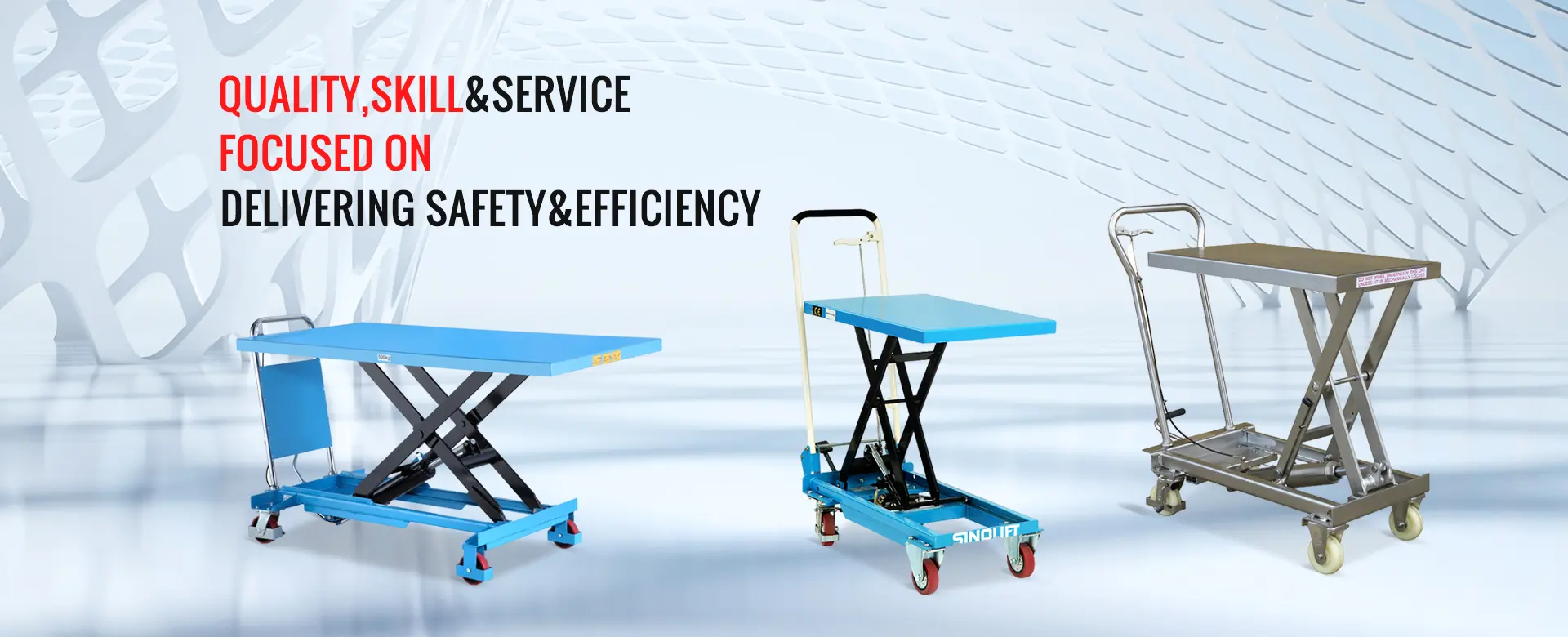 Sinolift hydraulic material handling equipment manufacturing facility