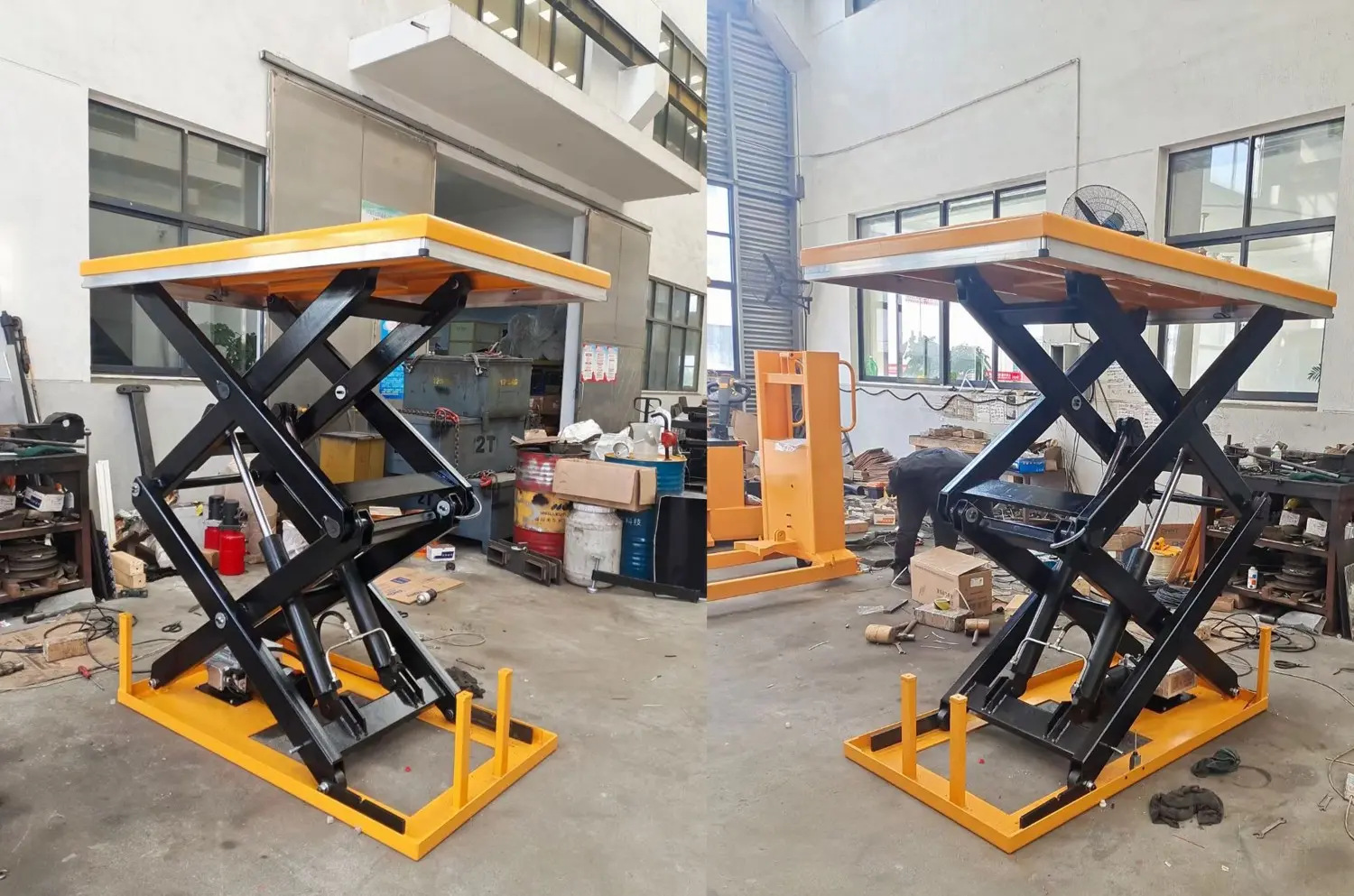 Manual Hydraulic Roll Lifter 04