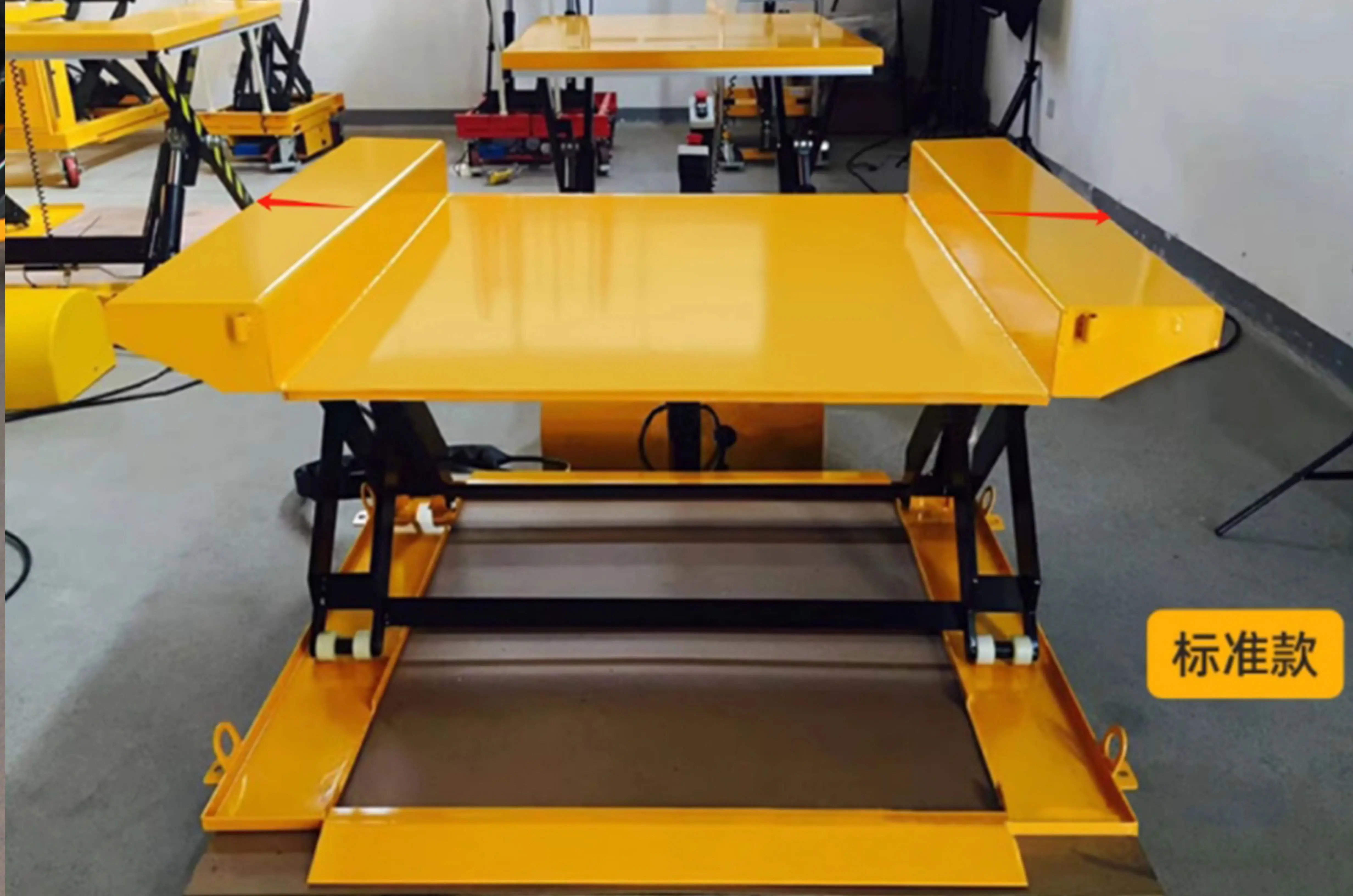 Low profile scissor lift table gallery 3