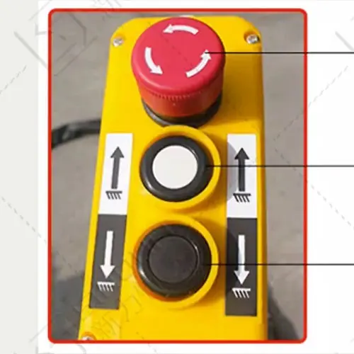 Lifting intelligent emergency stop