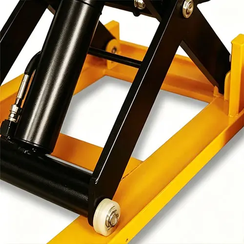 Anti-pinch shear fork design to prevent pinching