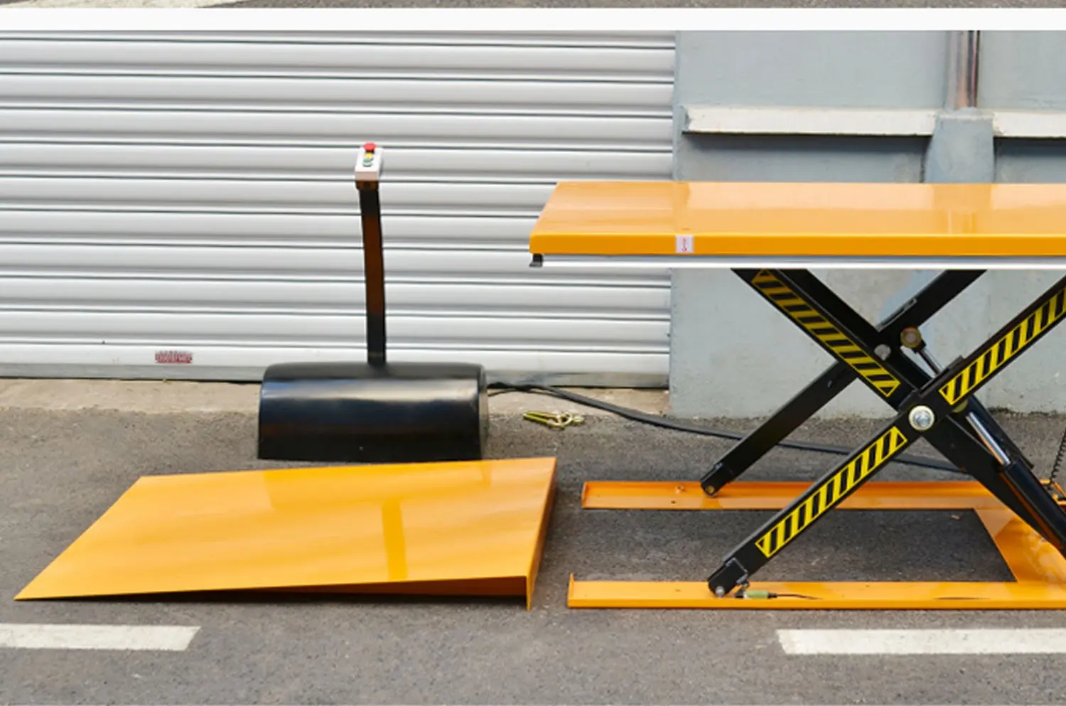 Low Profile Scissor Lift Table View 2