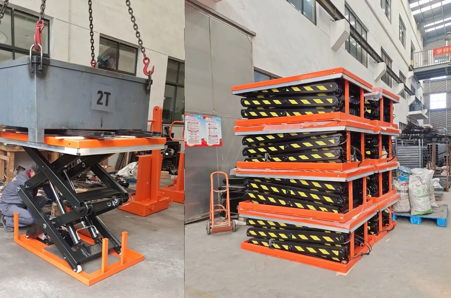 Manual Hydraulic Roll Lifter 06